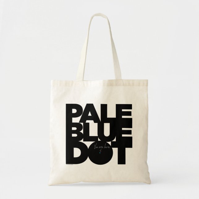 Pale Blue Tote Bag (Front)