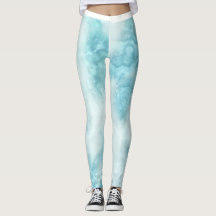 Pale Blue Watercolor Pattern