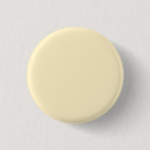 Pale Buttercup Yellow Solid Colour 3 Cm Round Badge