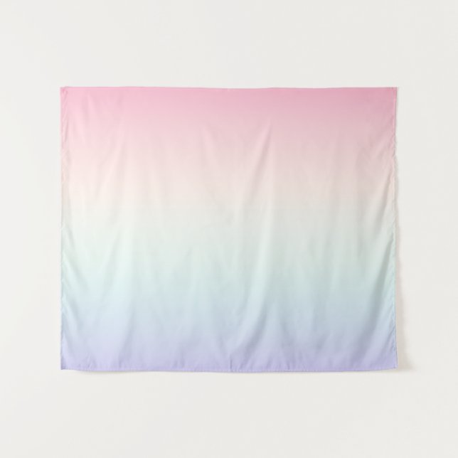 Pale colorful gradient background tapestry (Front (Horizontal))