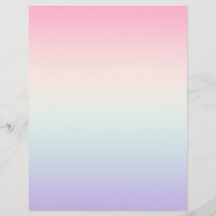 Pale colourful gradient background flyer