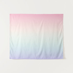 Pale colourful gradient background tapestry