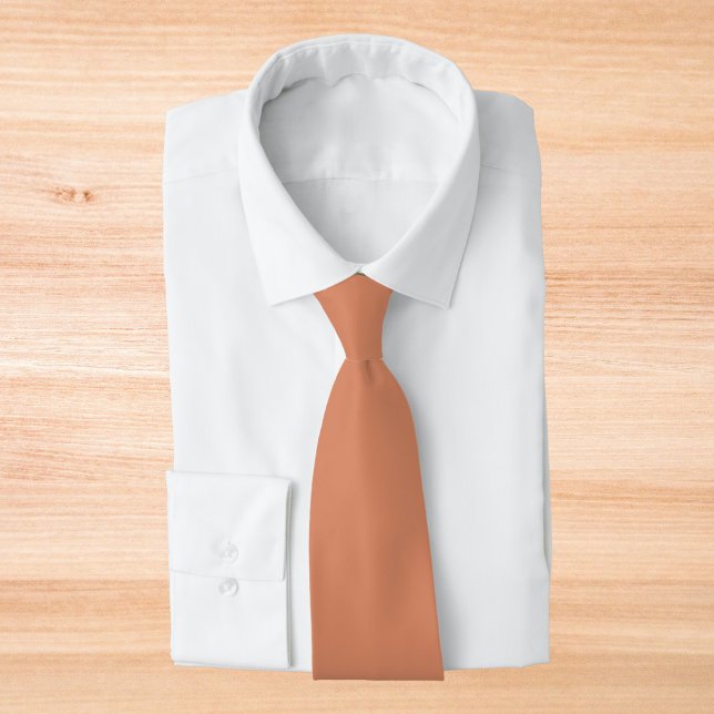 Pale Copper Solid Color Tie (Creator Uploaded)