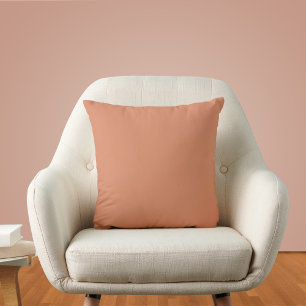 Pale Copper Solid Colour Cushion