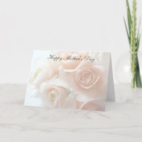 Pale coral roses Mother's Day