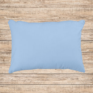 Pale Cornflower Blue Solid Colour Decorative Cushion