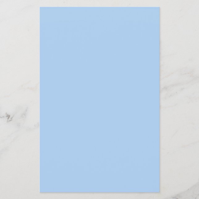 Pale Cornflower Blue Solid Colour Flyer (Front)