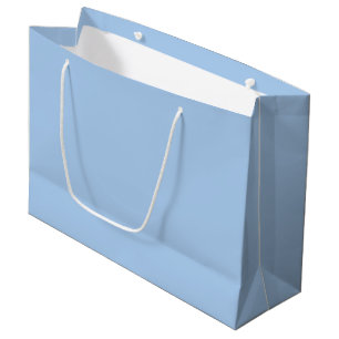 Pale Cornflower Blue Solid Colour Large Gift Bag