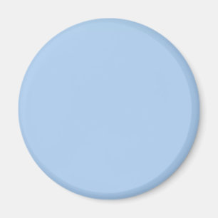 Pale Cornflower Blue Solid Colour Magnet