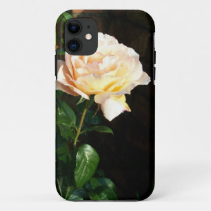 Pale Creamy Pink Dreaming Spires Rose iPhone 11 Case