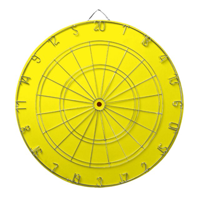 Pale Gold,Pear,Sandy Yellow, Dartboard (Front)