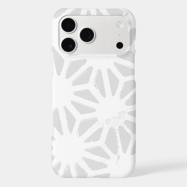 Pale gray geometric pattern (Back)