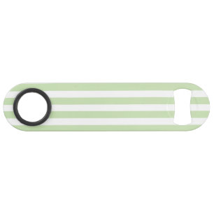 Pale green and white candy stripes