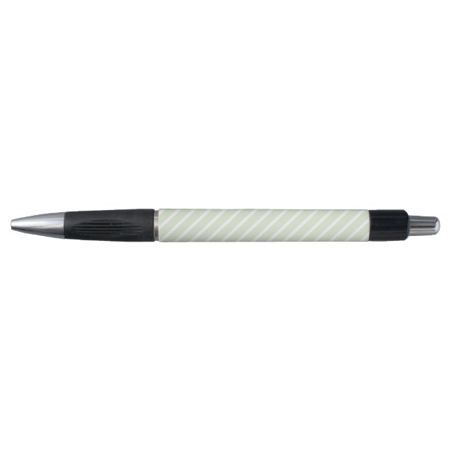 Pale green and white five stripes pattern (Front)