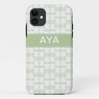 Pale Green iPhone 11 Case