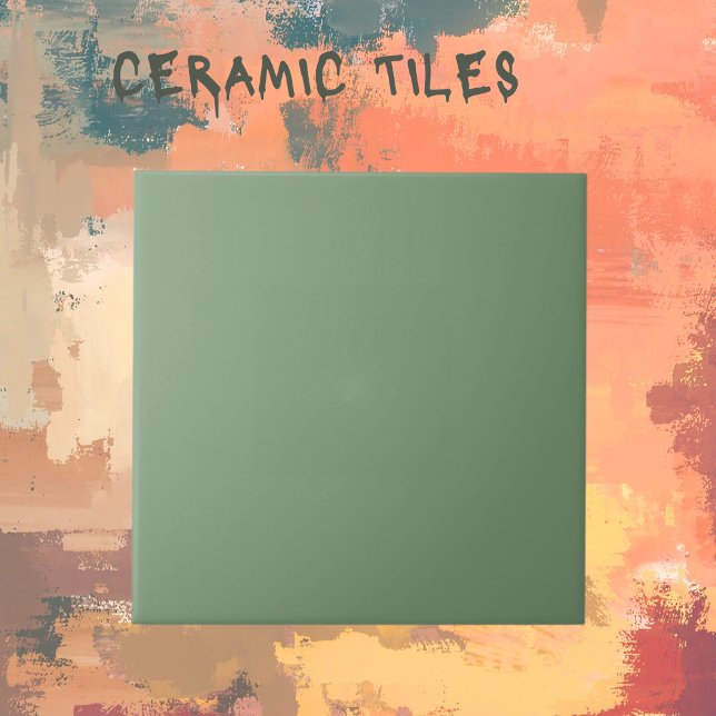 Pale Green Ceramic Tile (Creator Uploaded)