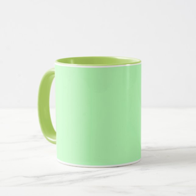 Pale Green Mug (Front Left)
