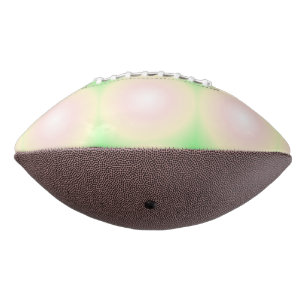 Pale Green Rose White 3D Optical Gradient Pattern Football