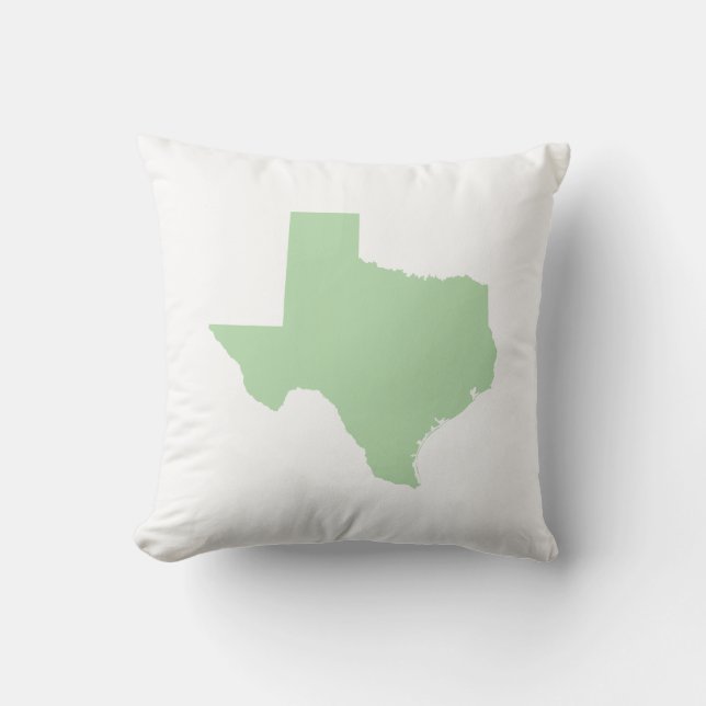 Pale Green Texas Cushion (Front)