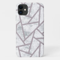 Pale grey mosaic pattern