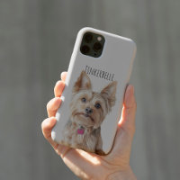 Pale Grey Phone Cover with Your Pet Image