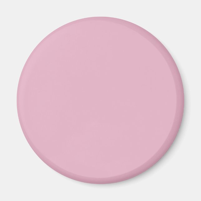 Pale Grey Raspberry E6B0C4 - Option to Add Name Magnet (Front)
