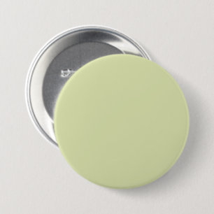 Pale Hops Green DFE6B0 Colour - Option to Add Name 7.5 Cm Round Badge