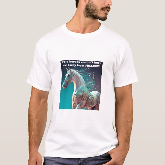 Pale Horses (light) T-Shirt (Front)