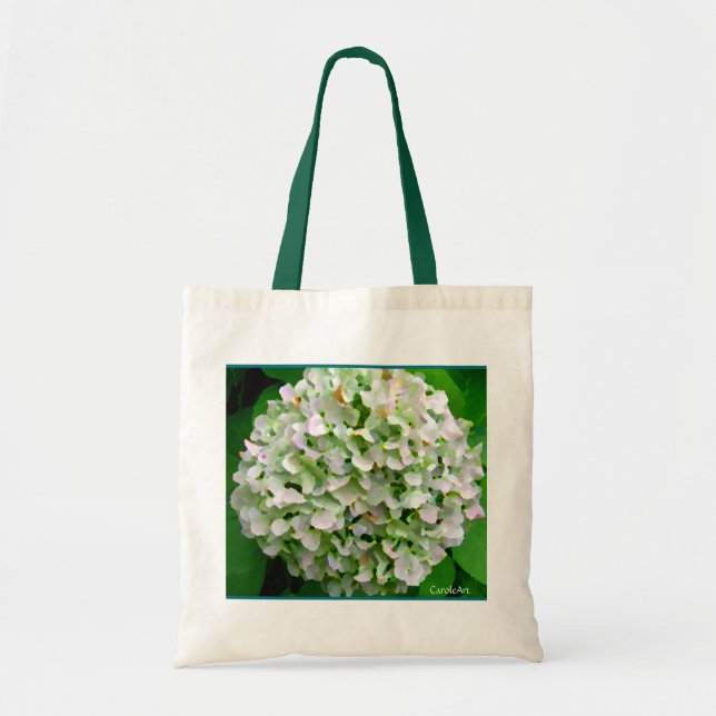Pale Hydrangea Budget Bag (Front)