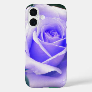 Pale Lavender Purple Rose iPhone 16 Case
