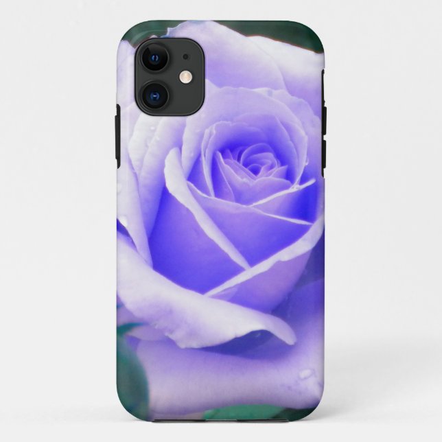 Pale Lavender Rose iPhone 5 Case (Back)