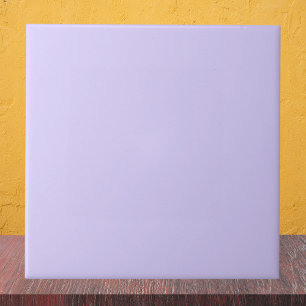 Pale Lavender Solid Colour Ceramic Tile