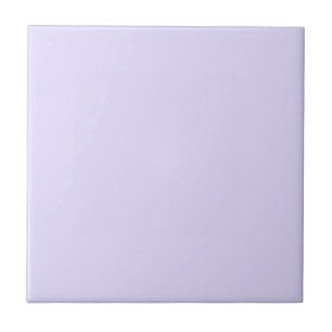 Pale Lavender Violet Ceramic Tile
