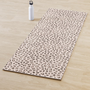 Pale Leopard Yoga Mat