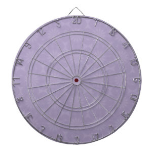 Pale Lilac Pattern Dartboard