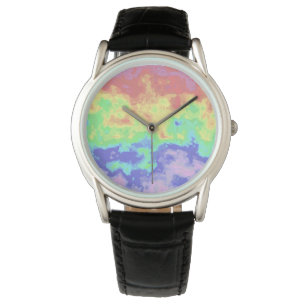 Pale Marbled Rainbow Watch