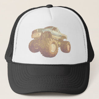 Pale Monster Truck Trucker Hat