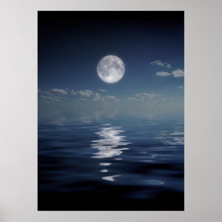 Pale moon poster