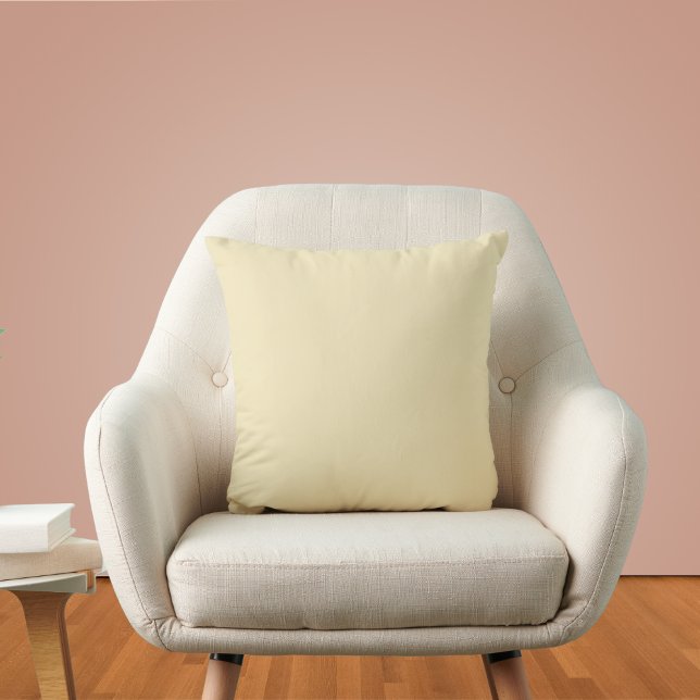 Pale Moon Solid Colour  Cushion (Creator Uploaded)