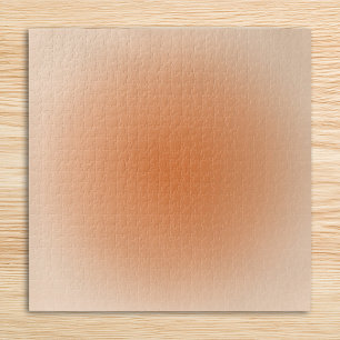 Pale Orange Aura Ombre Jigsaw Puzzle