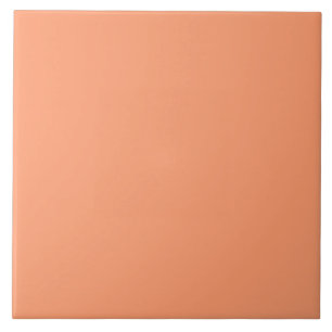 Pale Orange Ceramic Tile. Tile