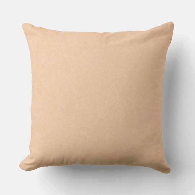 Pale Peach Cushion (Front)