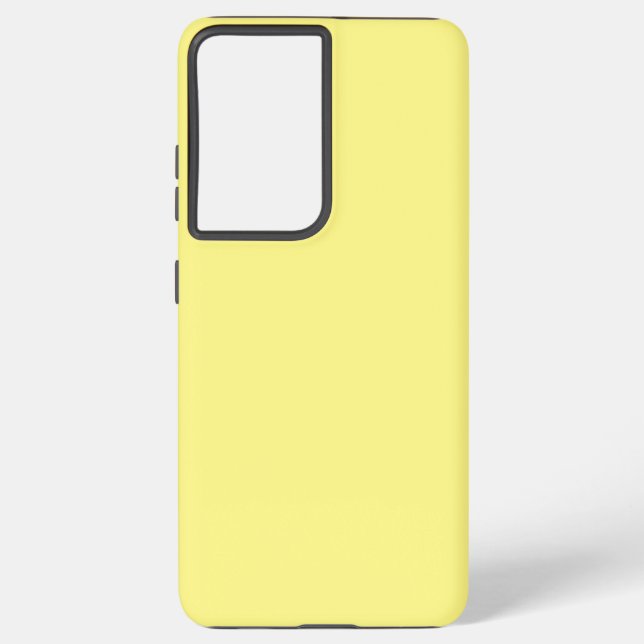 Pale Peach,Primrose,Sandwisp, Samsung Galaxy S21 Ultra Case (Back)