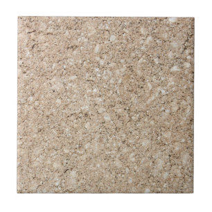 Pale Peachy Beige Cement Sidewalk Tile
