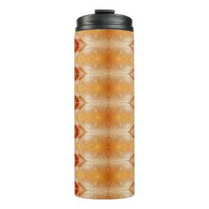 Pale Peachy Ikat Too Thermal Tumbler