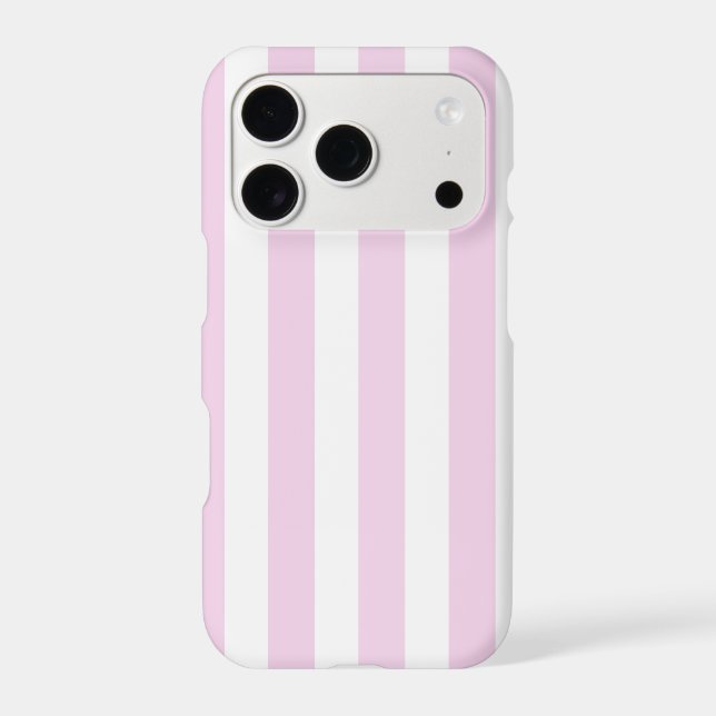 Pale pink and white candy stripes (Back)