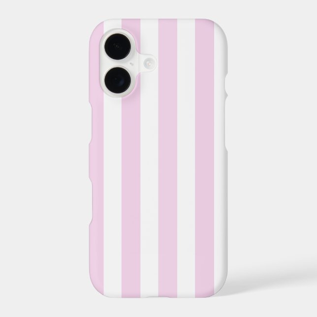 Pale pink and white candy stripes (Back)