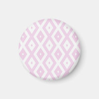 Pale pink and white diamond pattern
