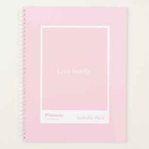 Pale Pink Block Quote   Fully Customisable Planner