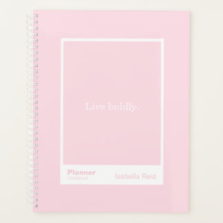 Pale Pink Block Quote | Fully Customisable Planner
